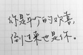 《你是年少的欢喜》(张承演唱)的文本歌词及LRC歌词