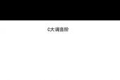 《C大调》(张韶涵演唱)的文本歌词及LRC歌词