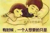 《我想要一个肩膀依靠》(任悦心演唱)的文本歌词及LRC歌词