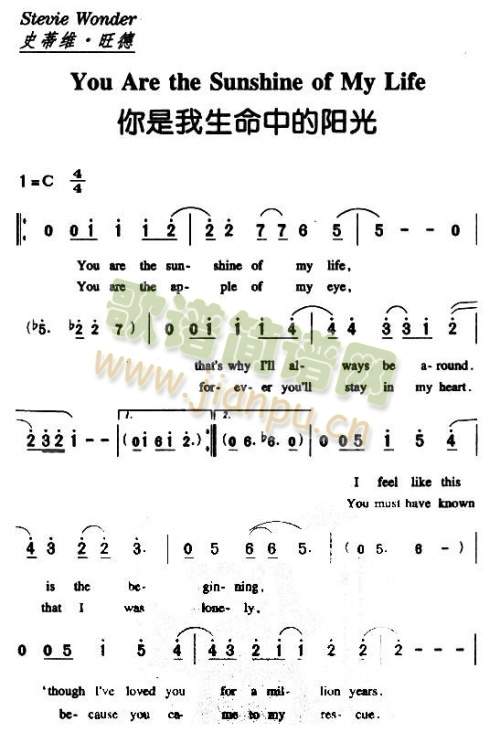 《你是我阳光》LRC歌词 《你是我阳光》(本兮&米景)歌词555uuu下载